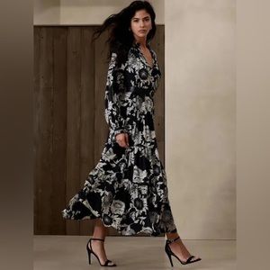 Banana Republic Women Tiered Maxi Dress